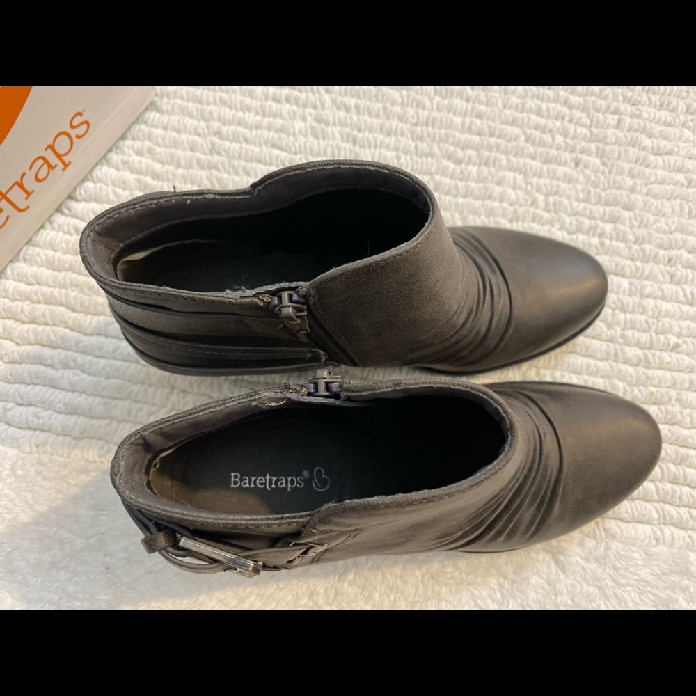 Baretraps Reid Dark Grey booties Size 7.5 Women's - Picture 11 of 14
